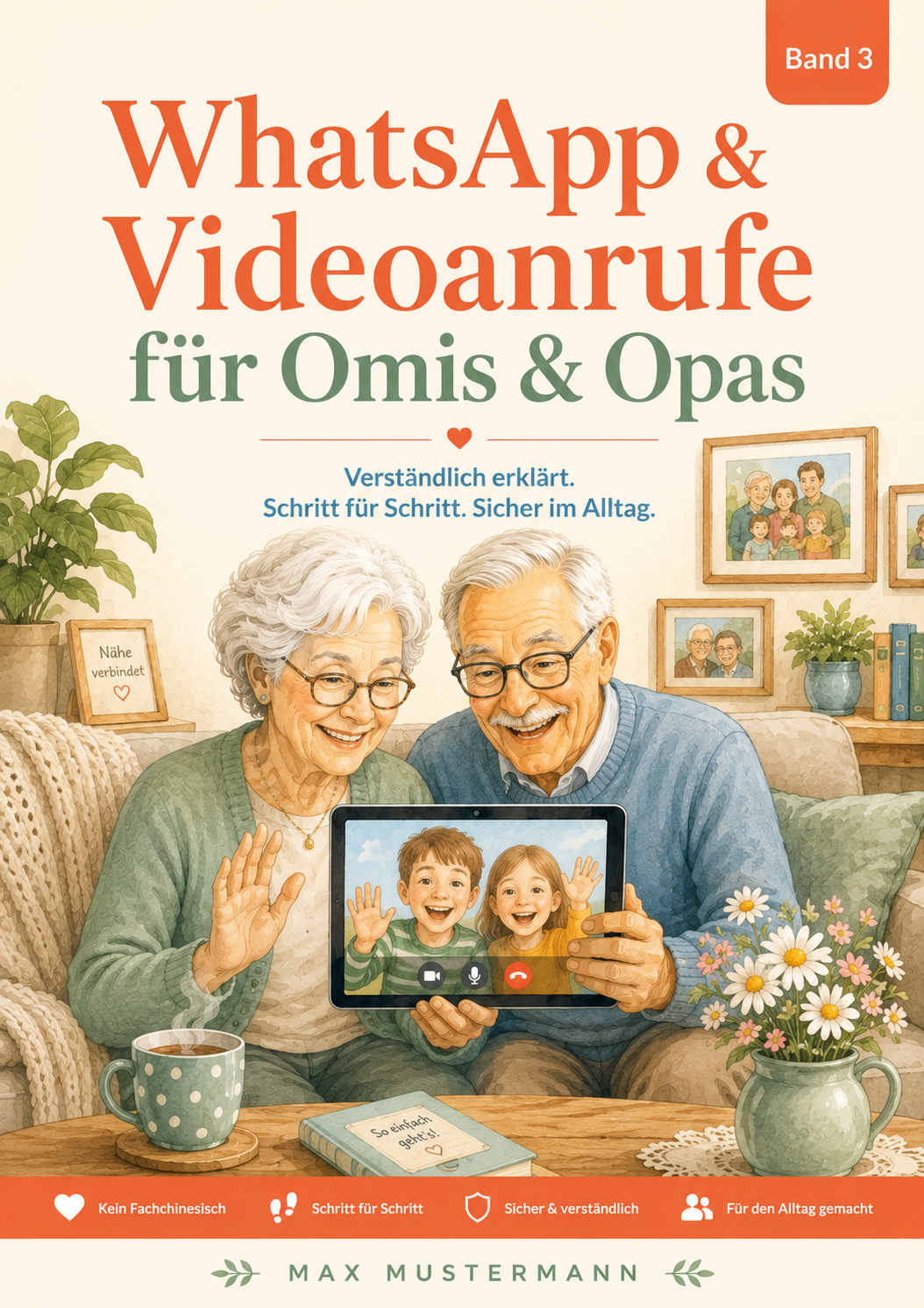 WhatsApp & Videoanrufe für Omis & Opas Buchcover